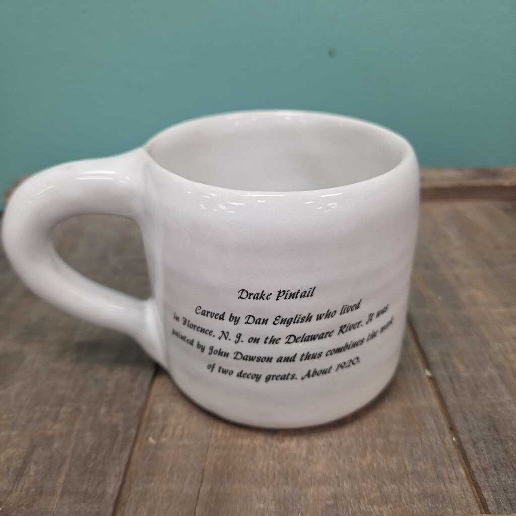 Bybee Delano Studios Pottery Mug - Drake Pintail Duck