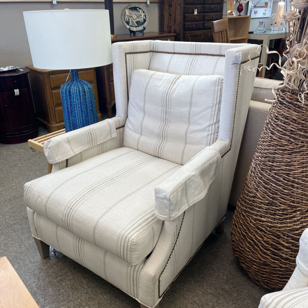C.R. Laine "Garrison" Chair with Nail Trim