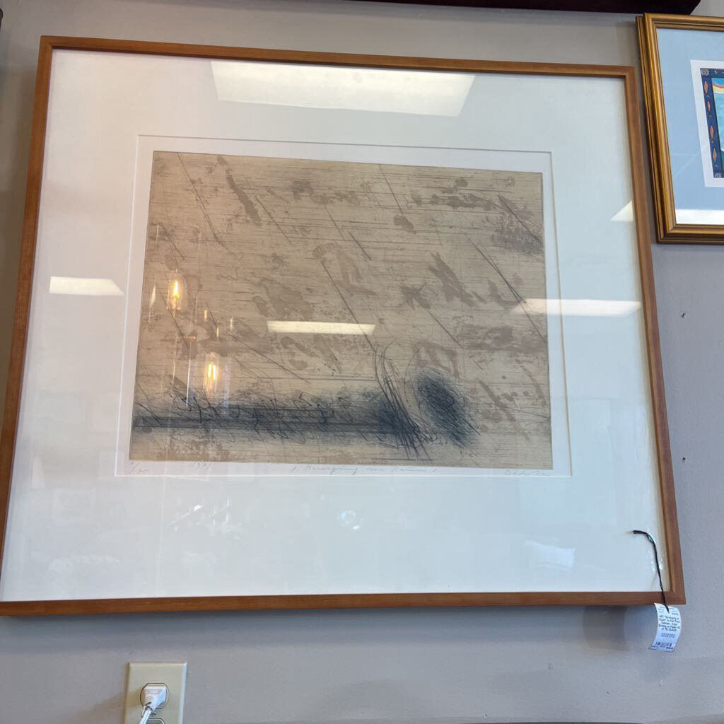 "Bewegung im Raum" by Karl Fred Dahmen - Color Etching on Paper (10 of 75)