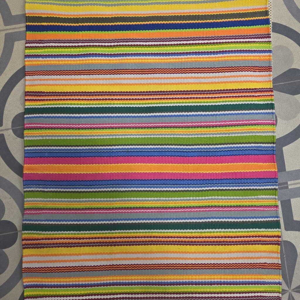 Dash & Albert by Annie Selke Mutli-Colored Striped Area Rug