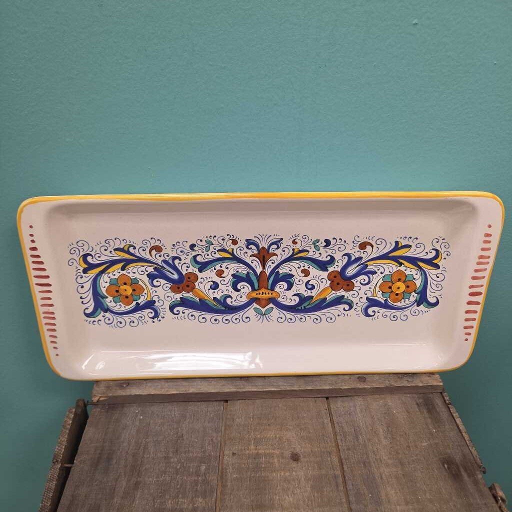 Deruta Ceramiche 19" Serving Tray