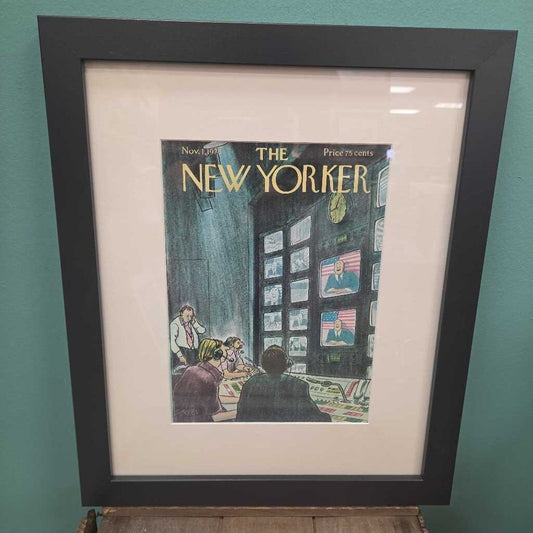 November 1, 1976 - New Yorker Magazine Cover Framed Print