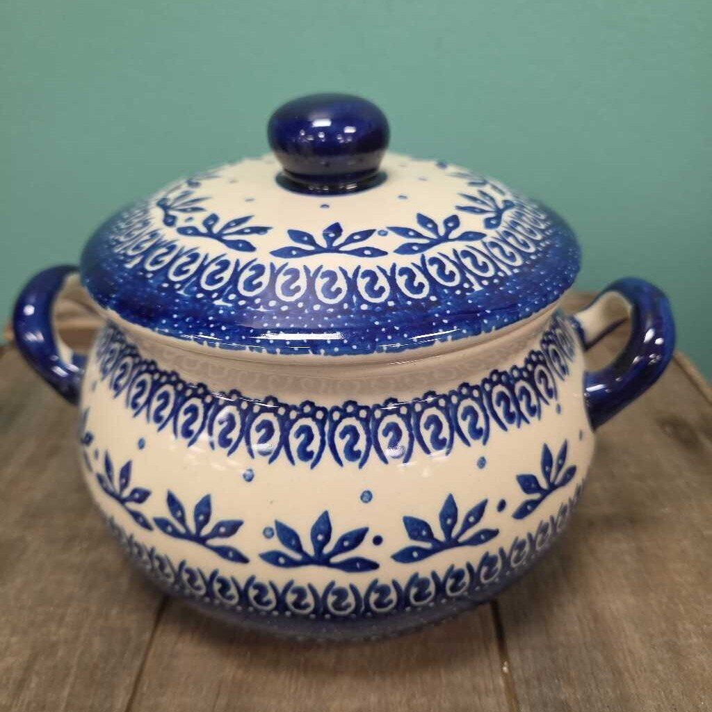 Manufaktura Polish Pottery Stoneware Casserole Dish