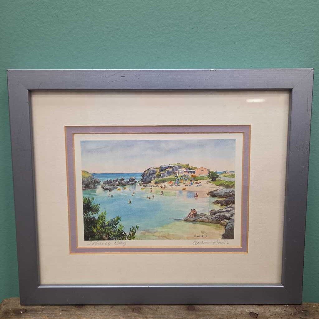 "Tobacco Bay" Signed Print by Diana Amos