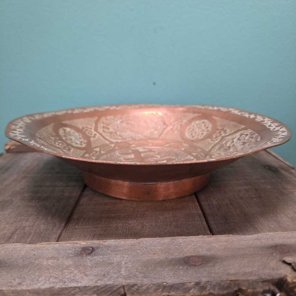 Vintage Chinese Copper Bowl