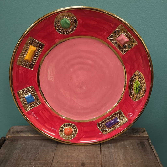 Mary Rose Young 11" Jeweled Dinner Plate