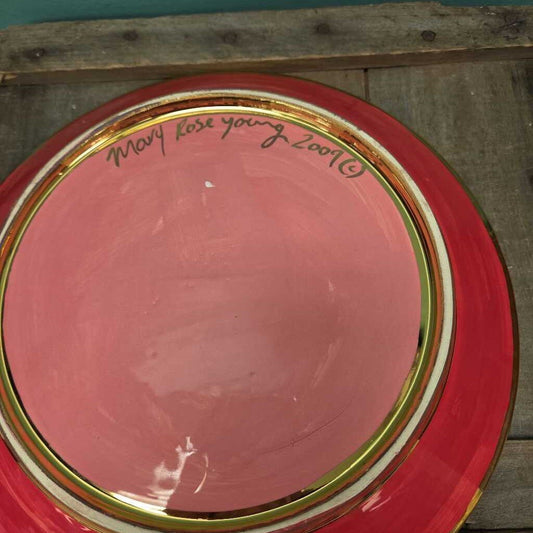 Mary Rose Young 11" Jeweled Dinner Plate
