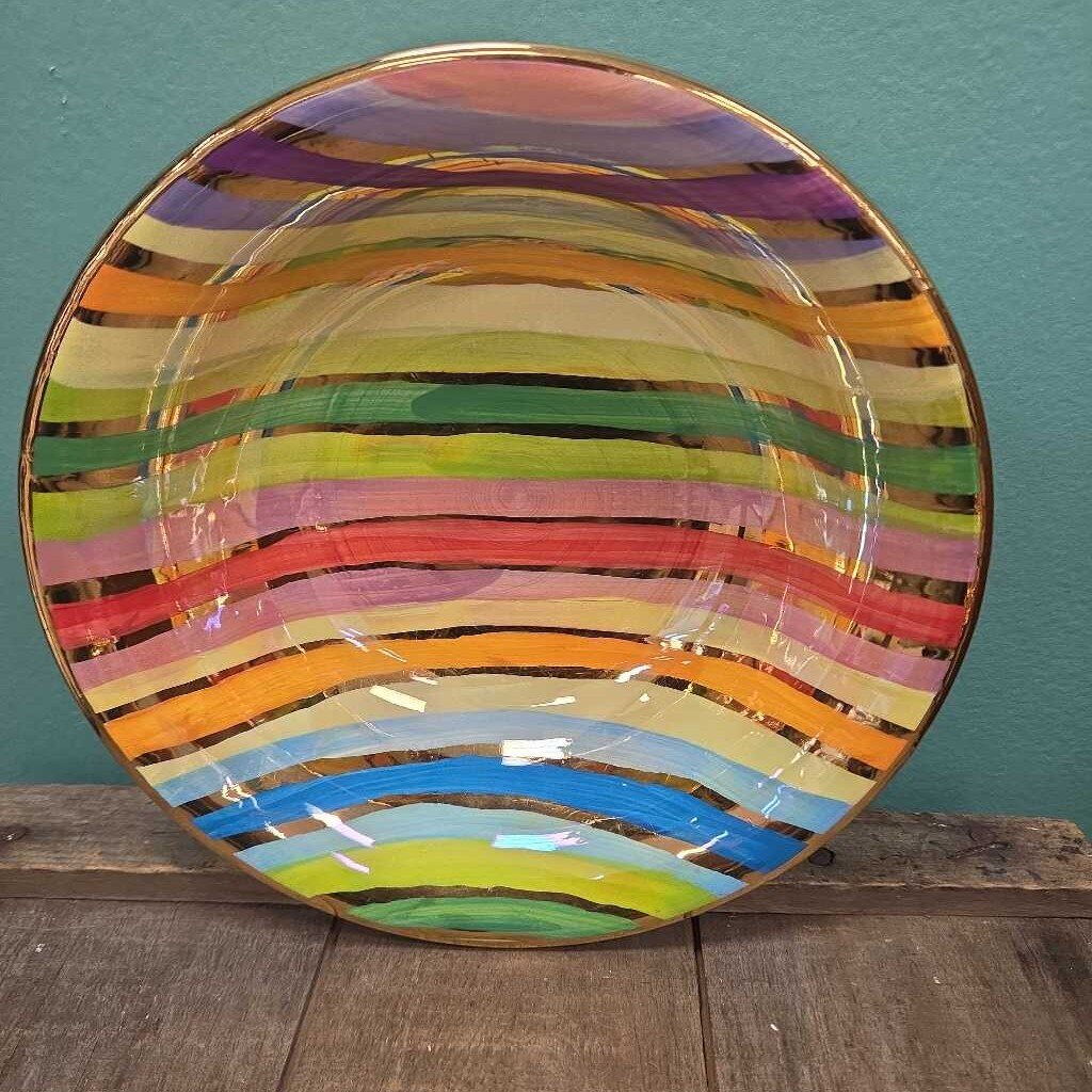 Mary Rose Young 8.25" Serving Bowl - Stripes