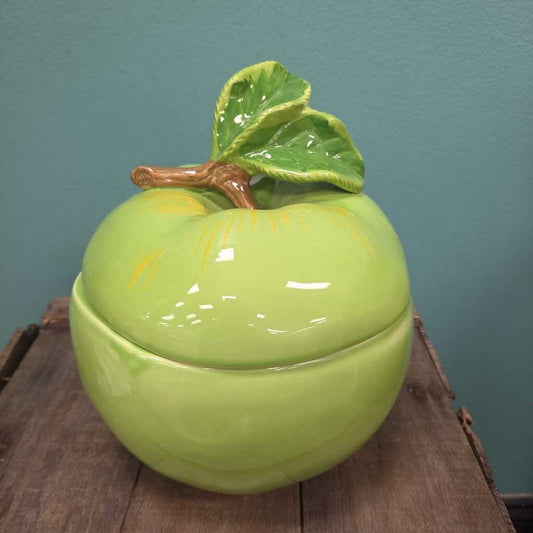 Hearth & Home Ceramic Apple Cookie Jar