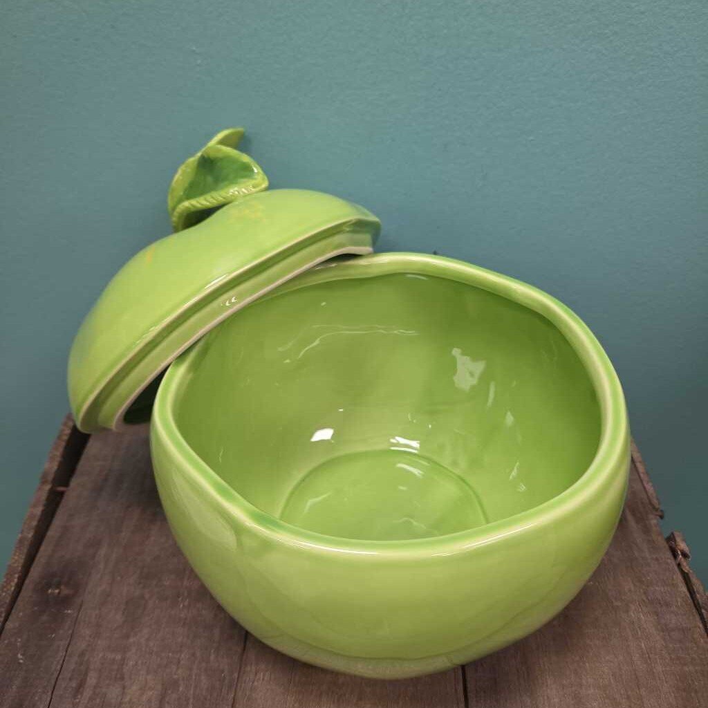 Hearth & Home Ceramic Apple Cookie Jar