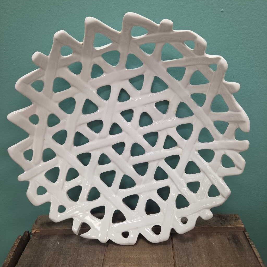 Pier 1 Imports Ceramic Lattice Bowl