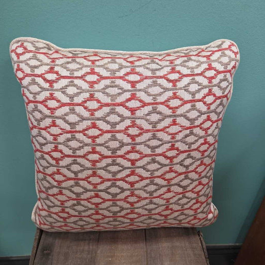 Geometric Pattered Decorative Pillow NEW (2 Available)