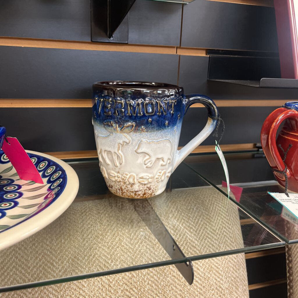 Vermont Moose and Bear Ceramic Mug