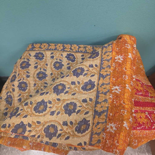 Karma Living Kantha Quilt