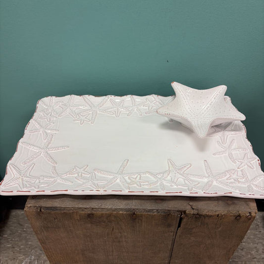 Starfish Decorative Serving Tray