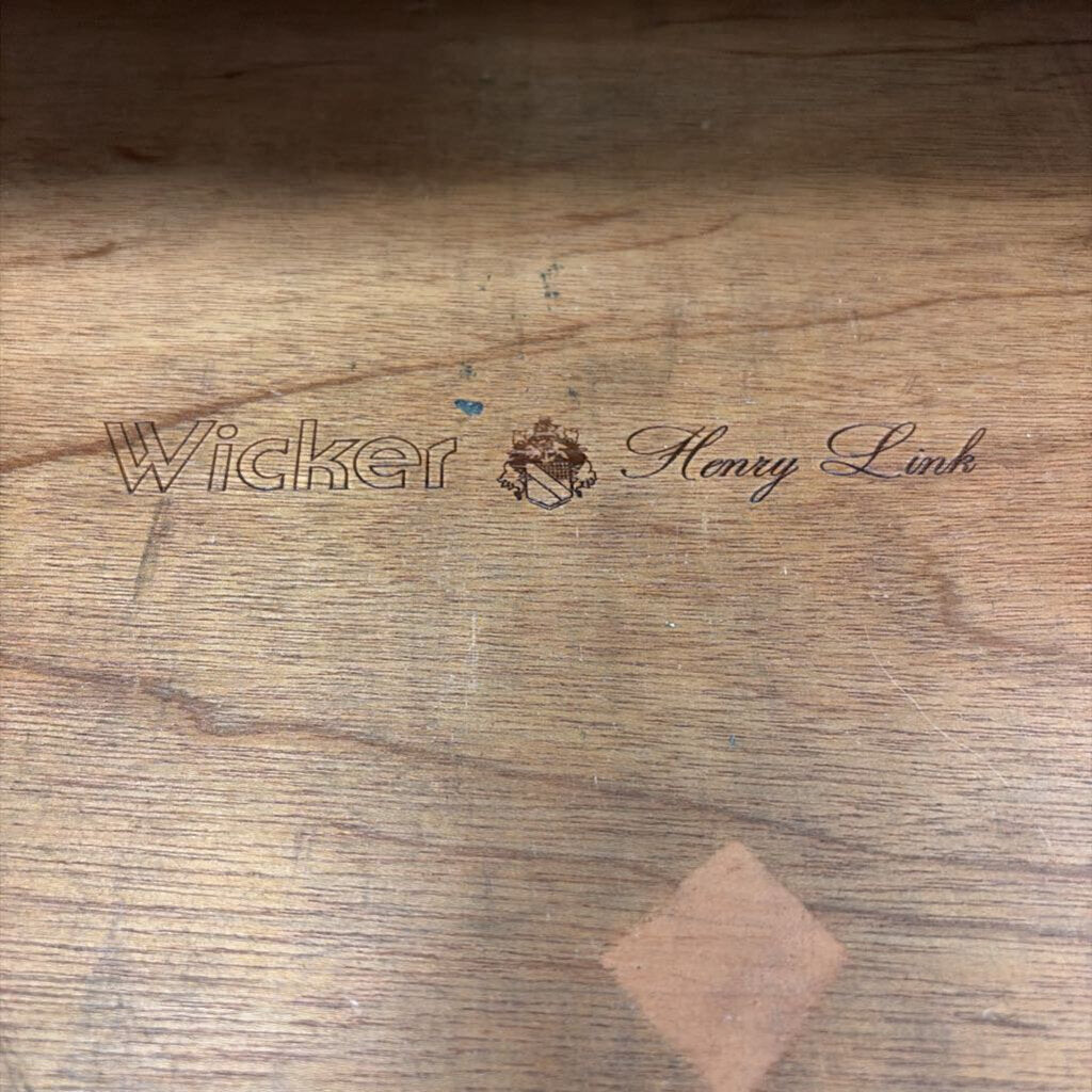 Henry Link Wicker Writing Desk