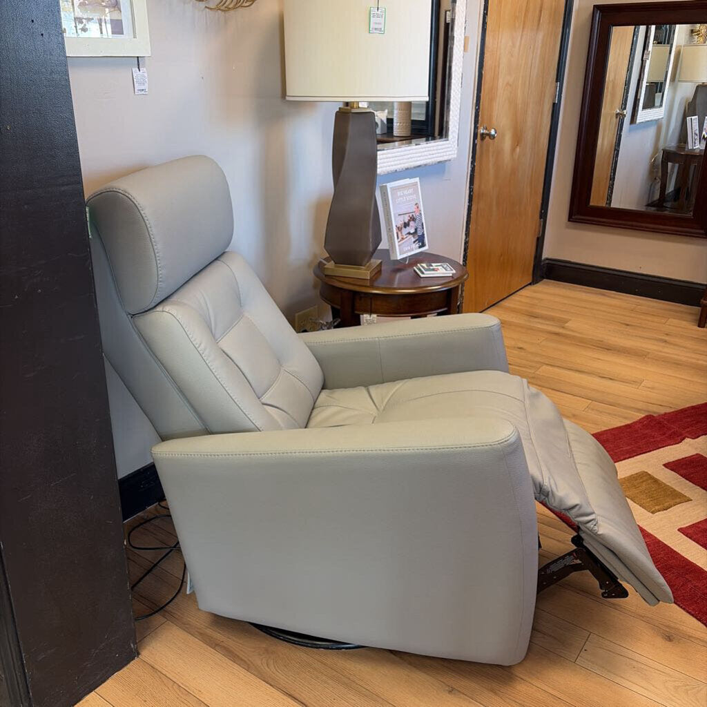 Palliser Baltic Swivel Glider Power Leather