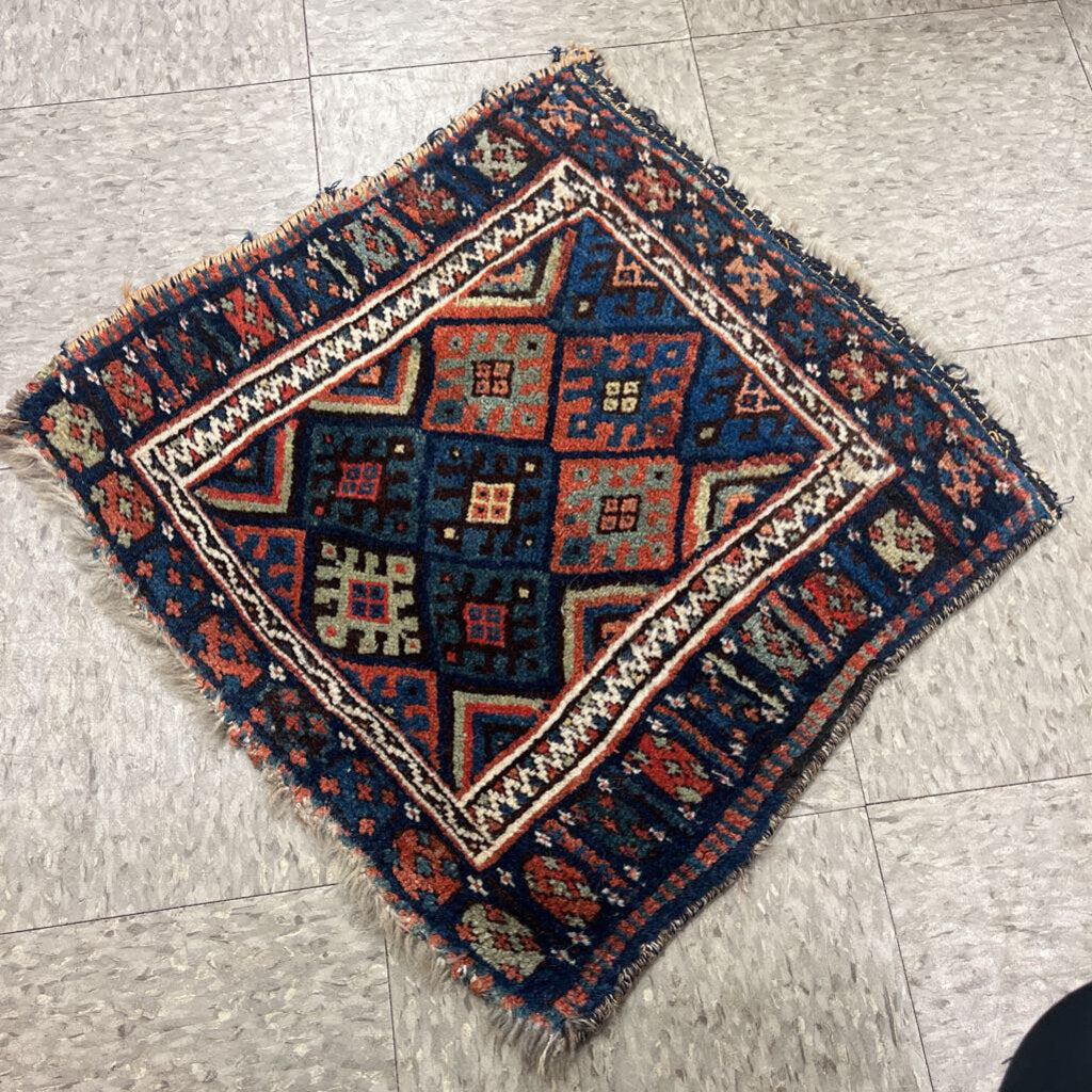 Antique Tribal Oriental Rug Section