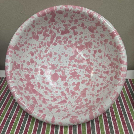 Bennington Pottery Pink Agate Stoneware Bowl (Signed by David Gill)