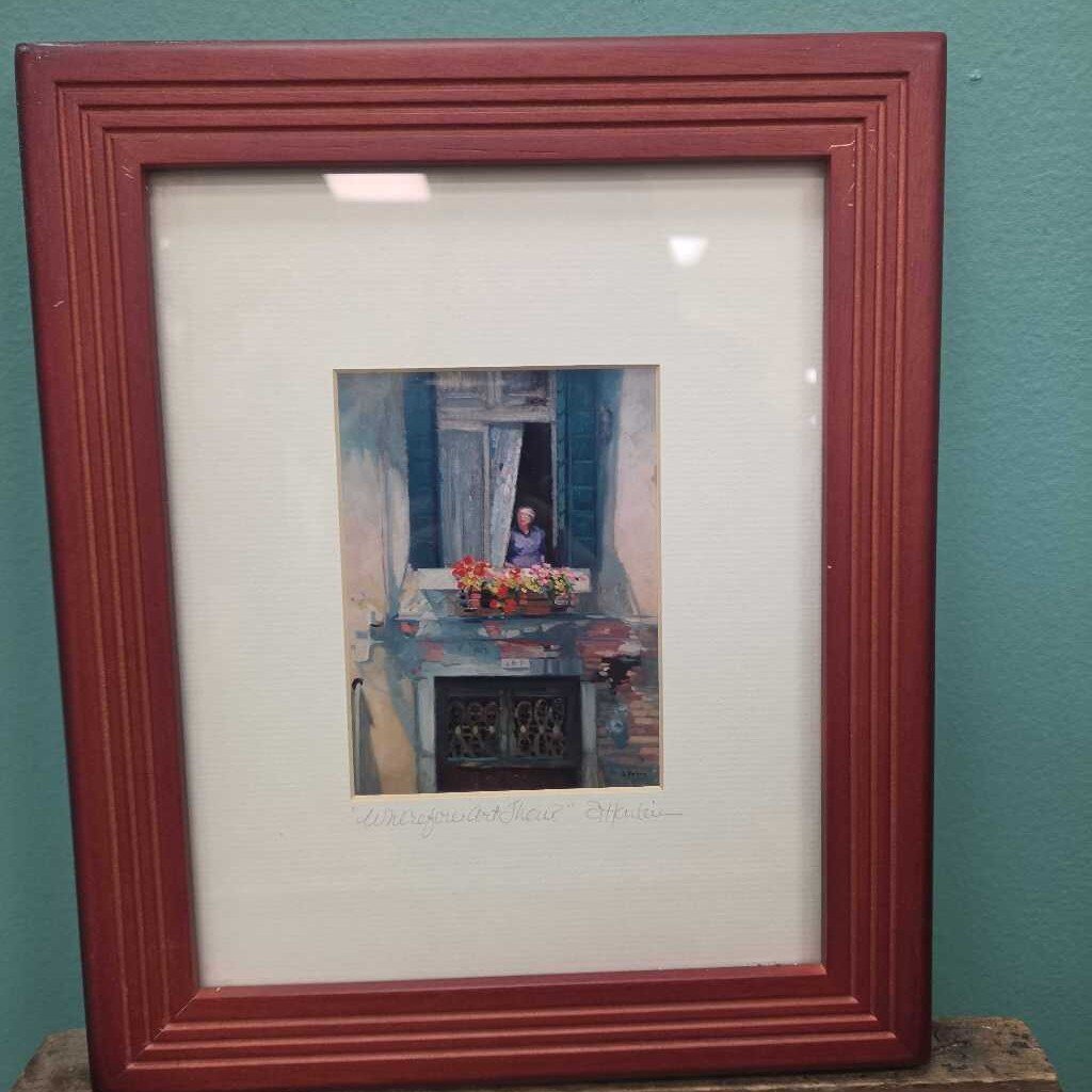 "Where for Art Thou?" Framed Photo Print by D.L. Harkins (Signed)