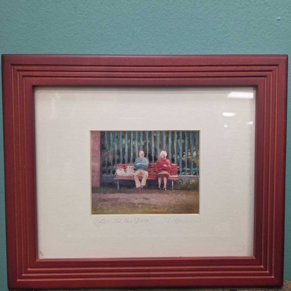 "After All The Years" Framed Photo Print by D.L. Harkins (Signed)