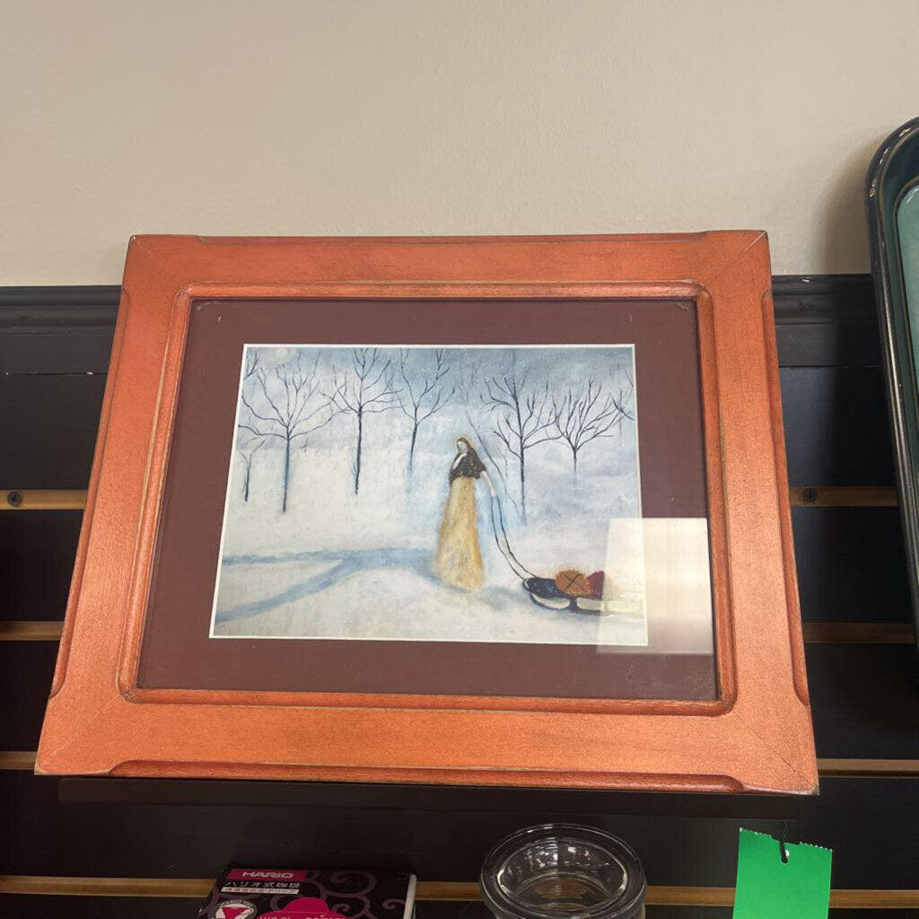 Winter Landscape Painting