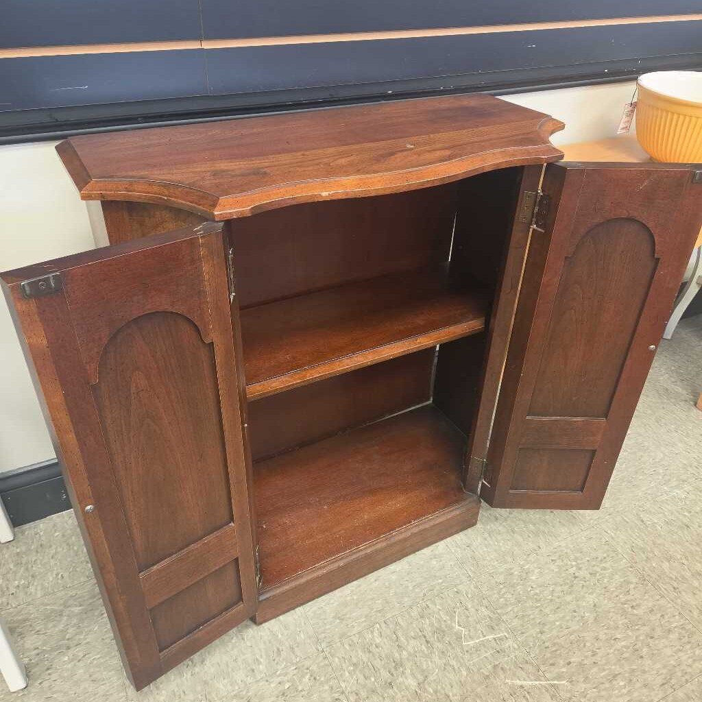 Maddox Table Co. Vintage Solid Wood Liquor Cabinet