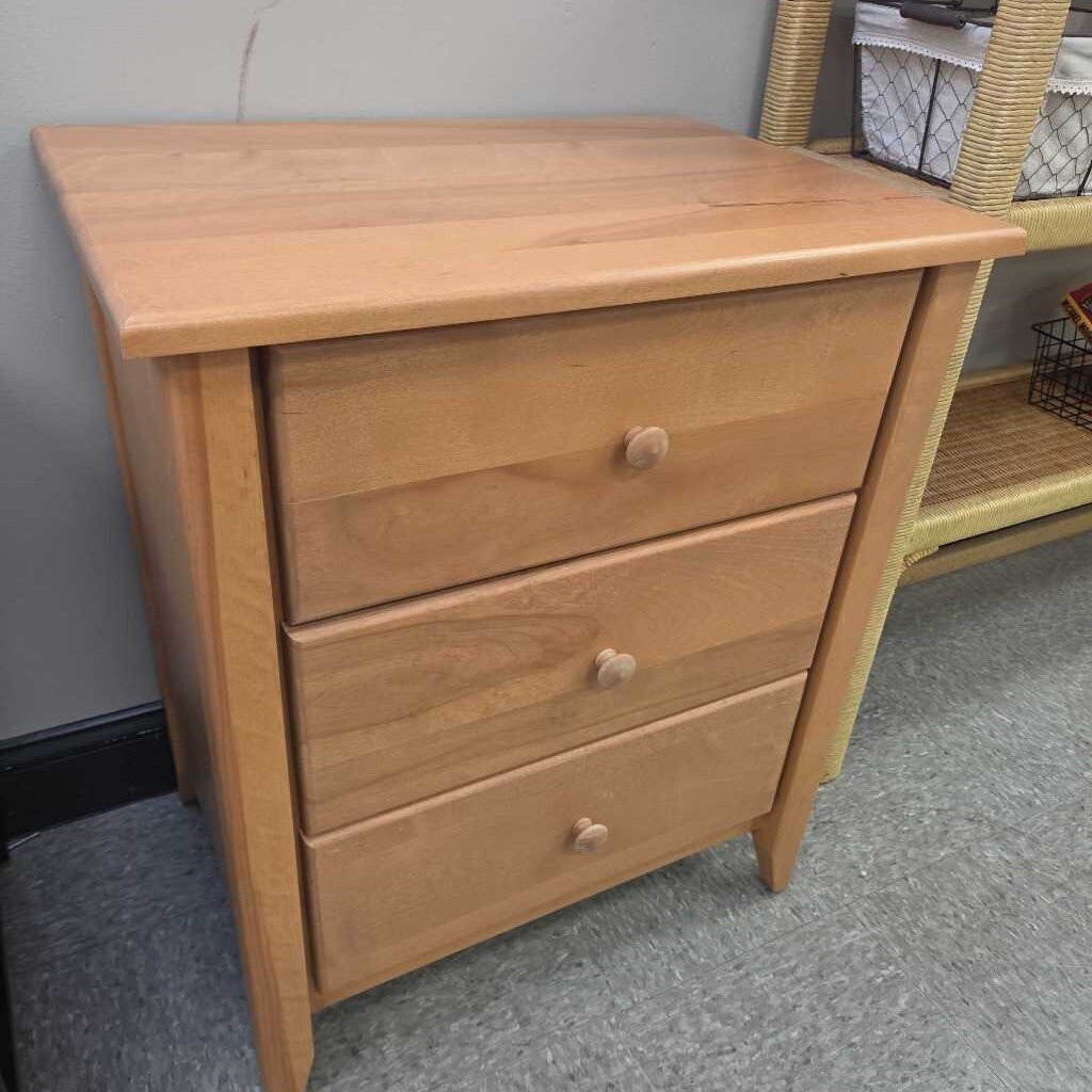 College Woodworks 3-Drawer Solid Wood Dresser Made in Canada