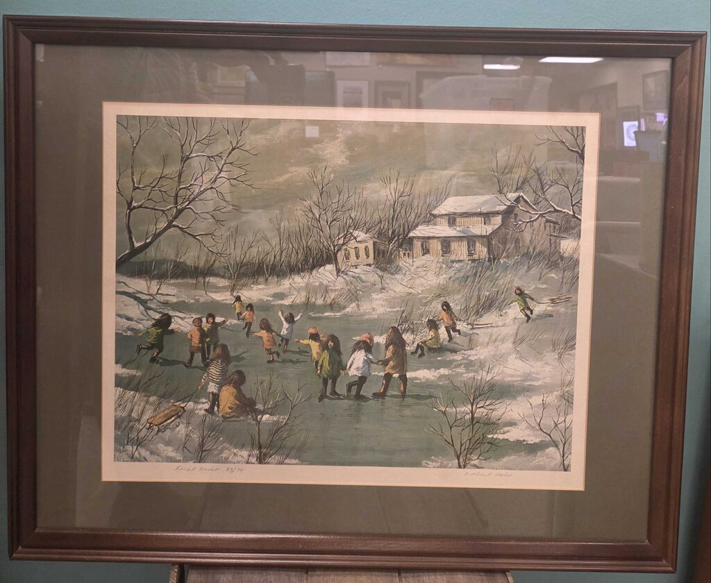"First Frost" Signed Limited Edition Lithograph by Robert Fabe (33 of 75)
