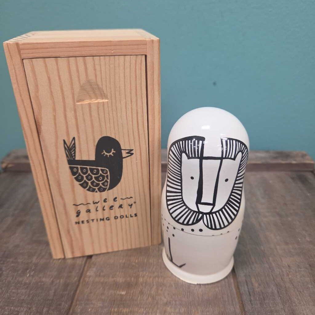 Wee Gallery Animal Nesting Dolls