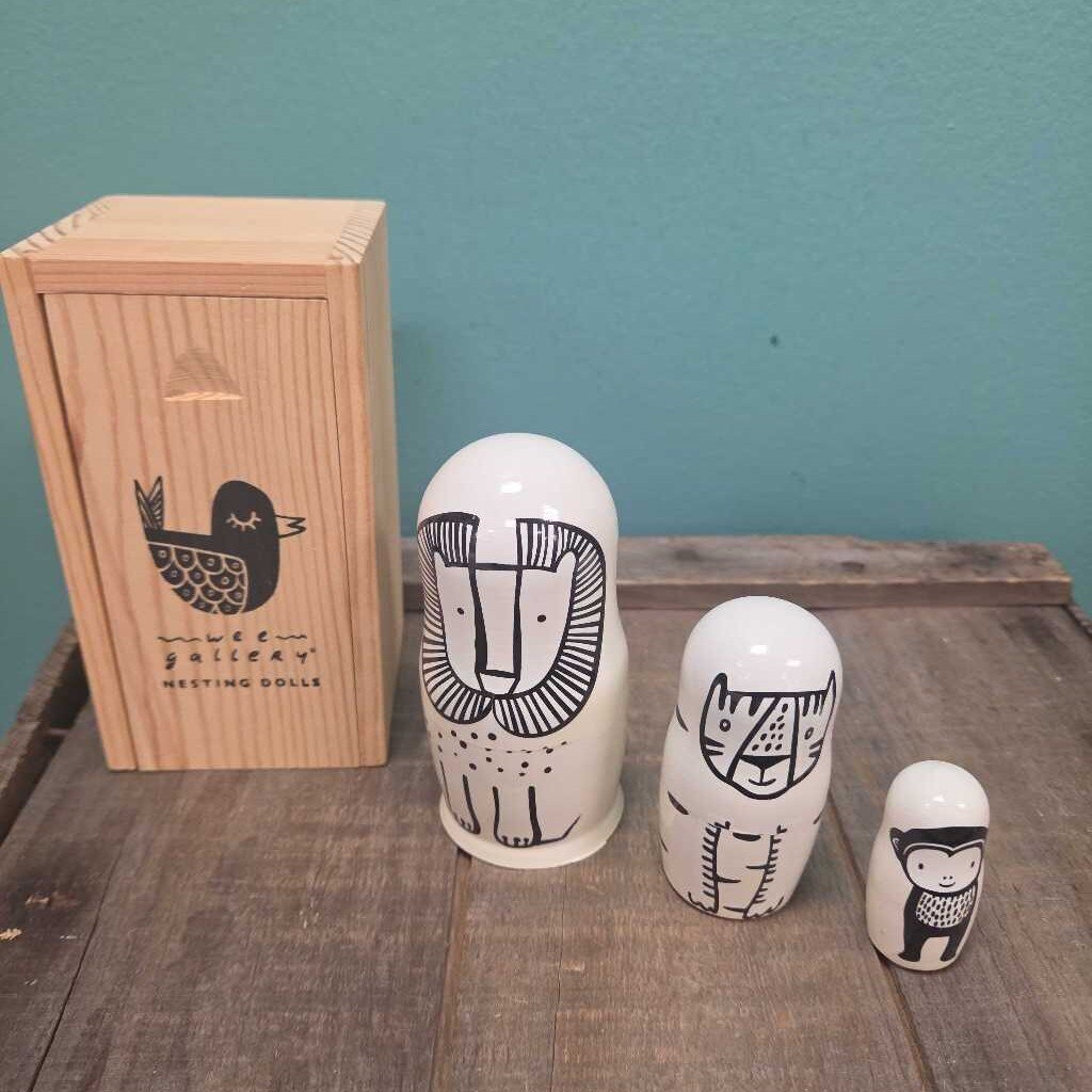 Wee Gallery Animal Nesting Dolls