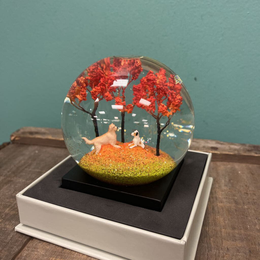 Cool Snow Globe Autumn Pals