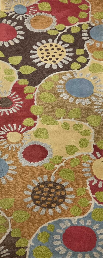 Company C "Rise and Shine Marigold" Hand Tufted Wood Runner