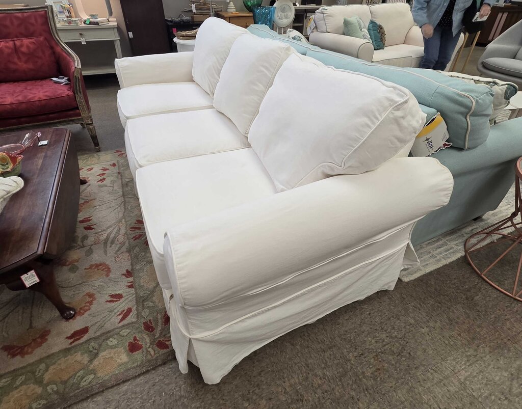 4 Seasons Alexandria 3-Seat Slipcover Sofa