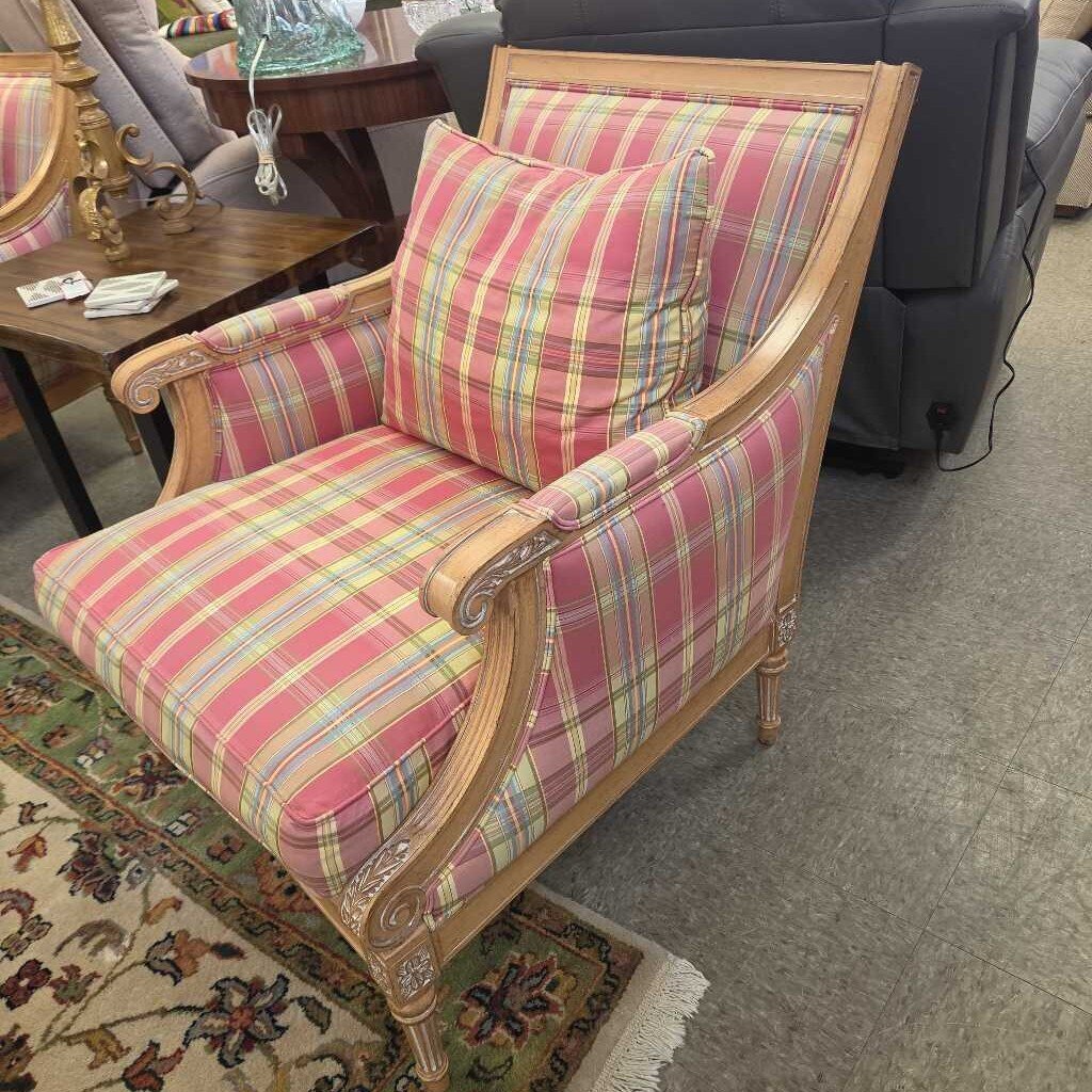 Ethan Allen Custom Upholstered Fairfax Chair (2 Available)
