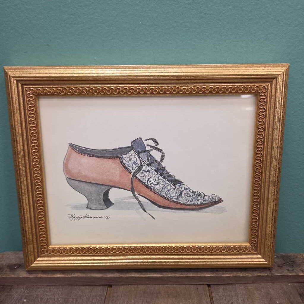 Framed Print - Shoe