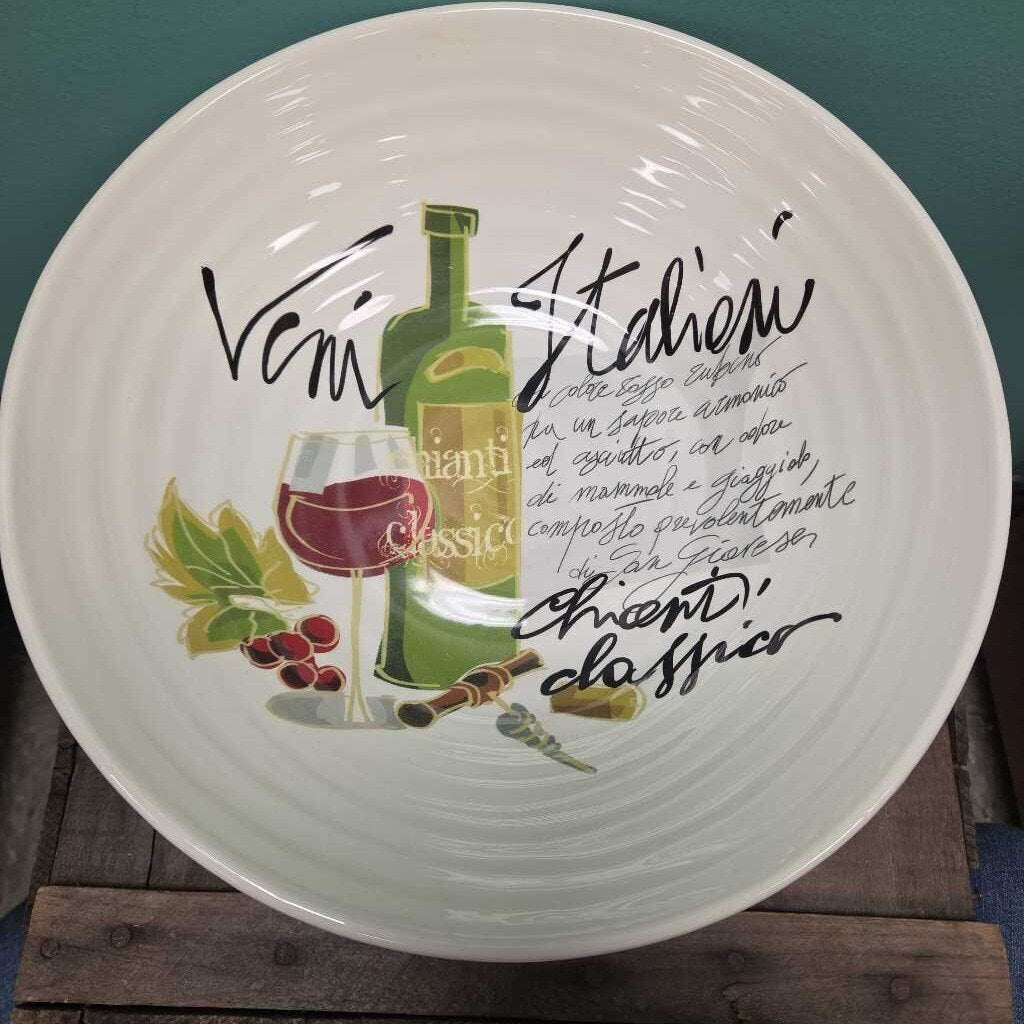 Tuscan Table Ceramic Serving Bowl